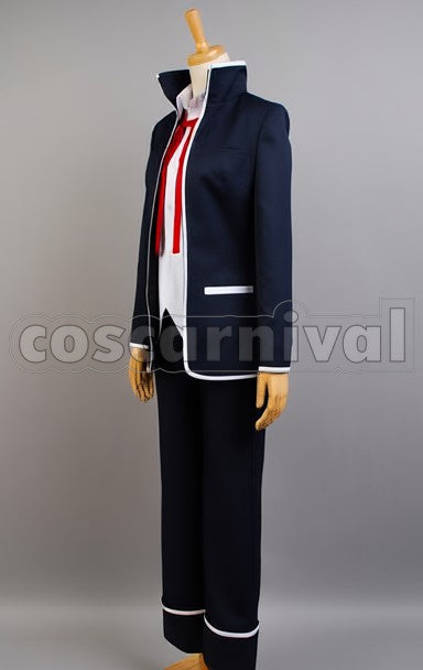 isana yashiro cosplay costume from K Yashiro Isana, side view