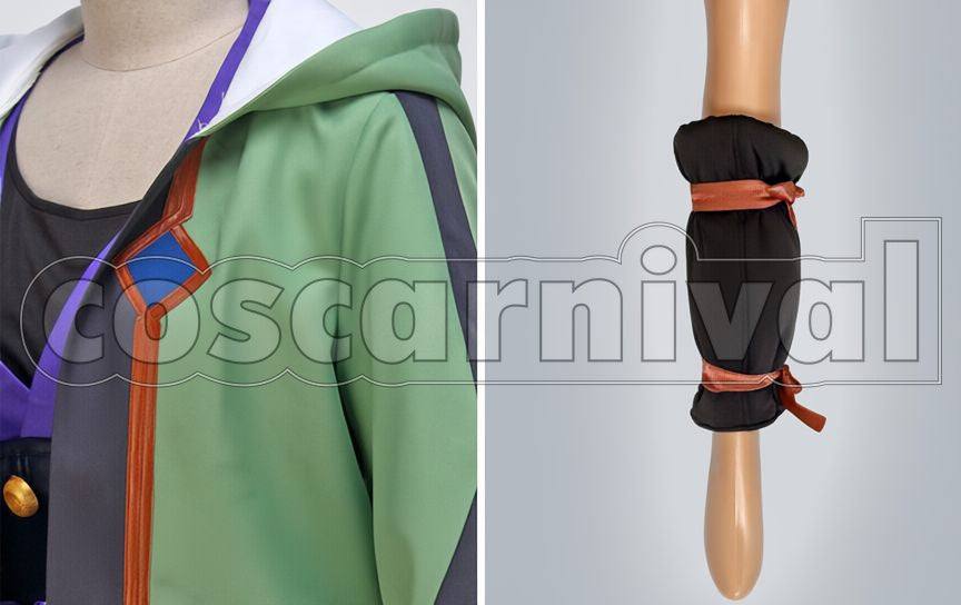 the Iron Fortress Ikoma Battle Outfit Cosplay cosplay costume from Kabaneri of, detail-3