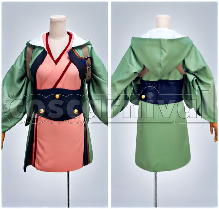 the Iron Fortress Kajika Battle Outfit Cosplay cosplay costume from Kabaneri of, detail-1