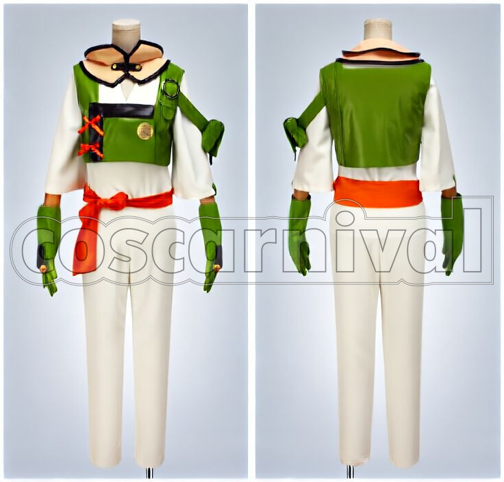 the Iron Fortress Yukina Battle Outfit Cosplay cosplay costume from Kabaneri of, detail-1