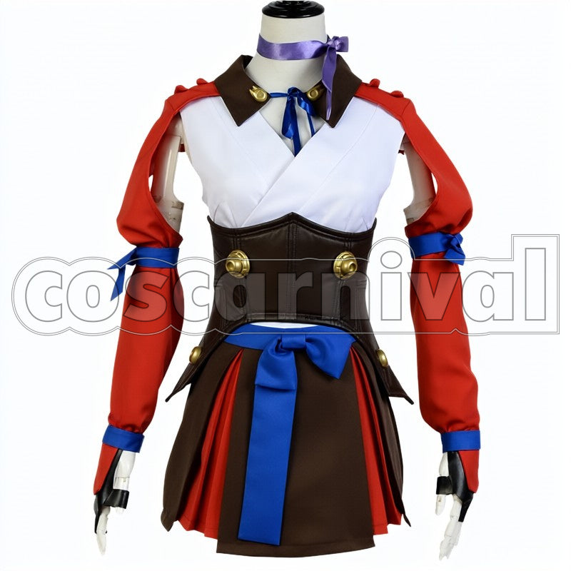 Mumei cosplay costume from Kabaneri Of The Iron Fortress, front view