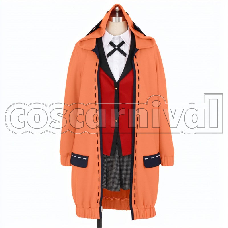 Runa Yomozuki cosplay costume from Kakegurui, front view
