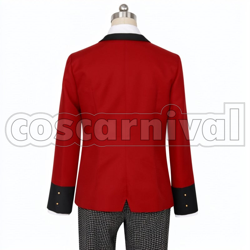 Ryota Suzui cosplay costume from Kakegurui, back view