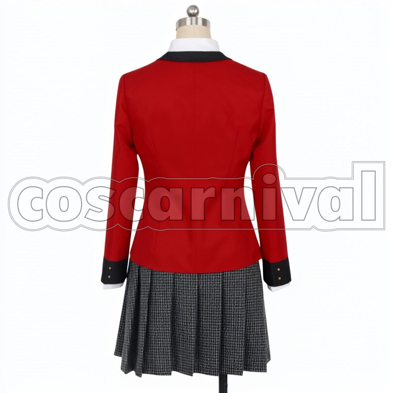 Sayaka Igarashi cosplay costume from Kakegurui, back view
