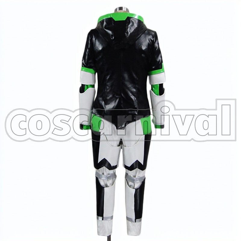nekuromu cosplay costume from Kamen Rider Ghost, back view