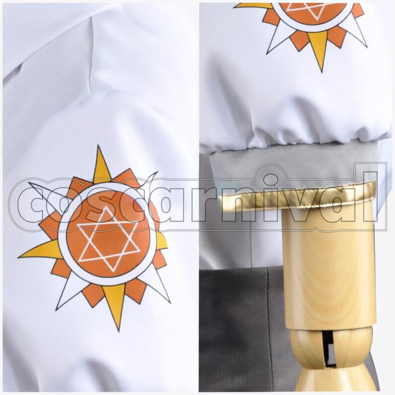 Yui Kusanagi Summer cosplay costume from Kamigami no Asobi, detail-2