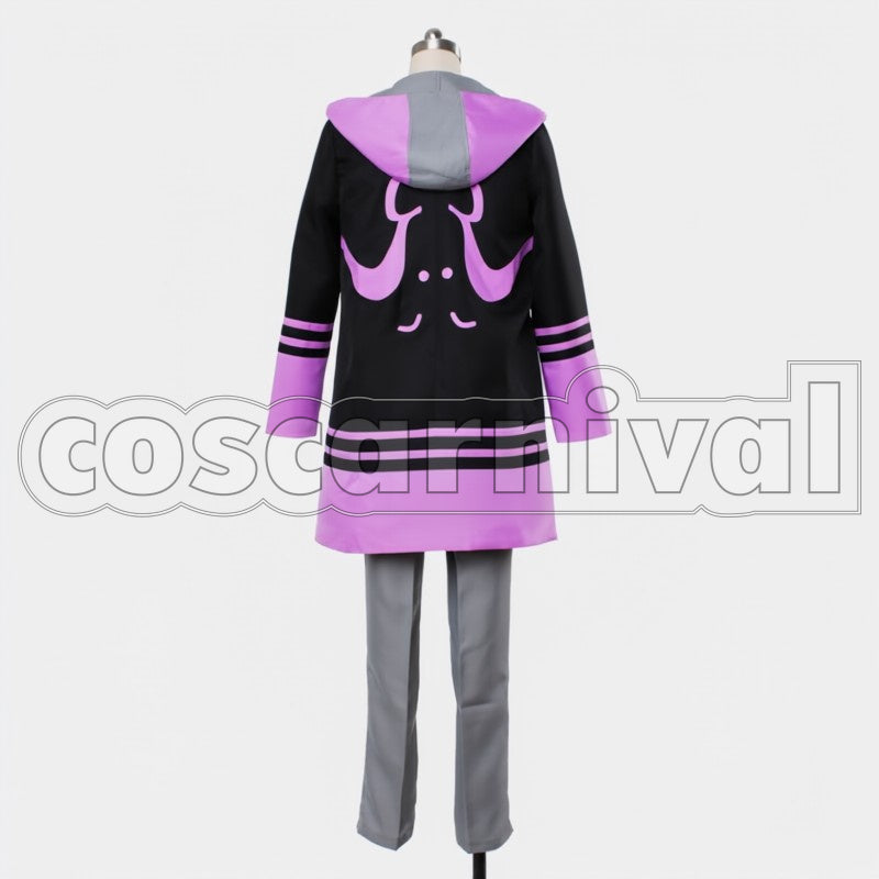 Loki revatein cosplay costume from Kamigami no Asobi, back view