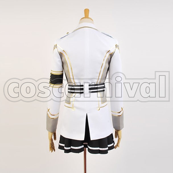 Yui Kusanagi School cosplay costume from Kamigami no Asobi, back view