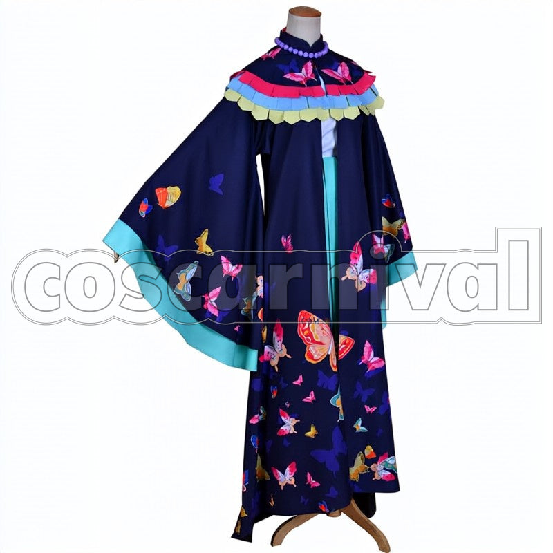 Momozono Kagura Dance Outfit cosplay costume from Kamisama Kiss Nanami, side view