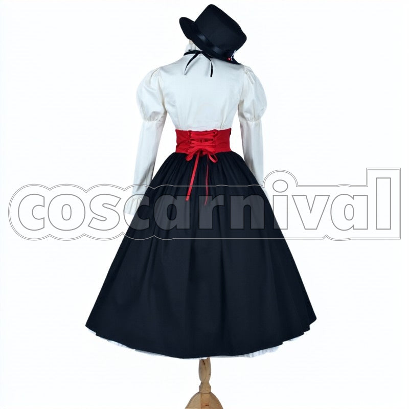 New Program OP Kamisama Hajimemashita Nanami Momozono Outfit cosplay costume from Kamisama Kiss, back view