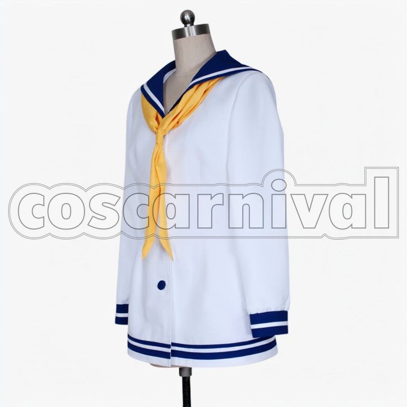 Crane Wings Yukikaze cosplay costume from Kantai Collection, side view