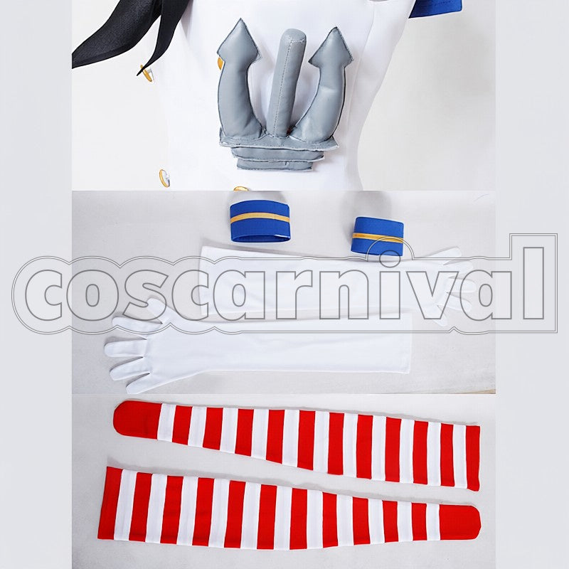 Girl Shimakaze cosplay costume from Kantai Collection Ship, detail-2