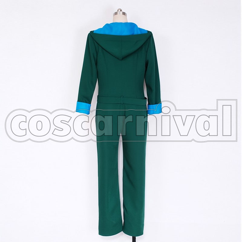 Gareki cosplay costume from Karneval, back view