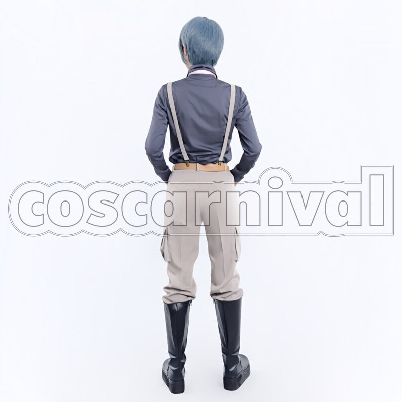 Jiki cosplay costume from Karneval, back view