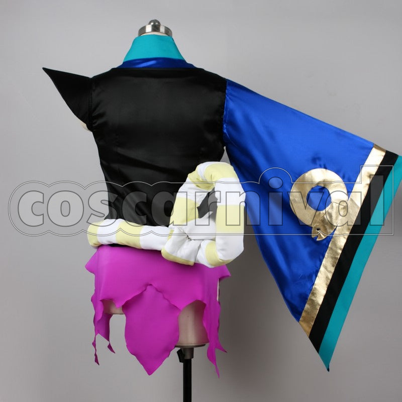 togame cosplay costume from Katanagatari, back view