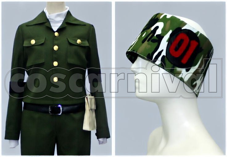 Colonnello Cosplay cosplay costume from Katekyo Hitman Reborn!, detail-2