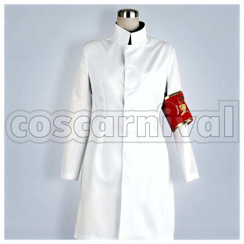 Tetsuya Kusakabe White Version Cosplay cosplay costume from Katekyo Hitman Reborn!, front view 1