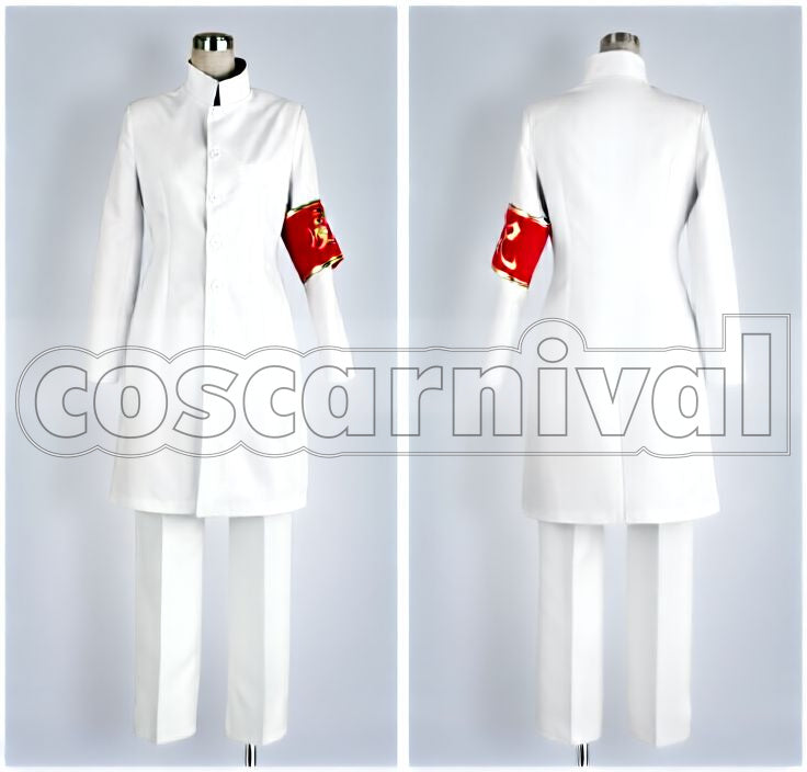Tetsuya Kusakabe White Version Cosplay cosplay costume from Katekyo Hitman Reborn!, detail-1