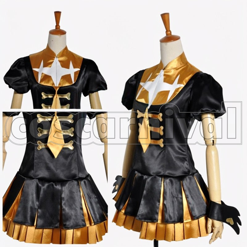Nonon Jakuzure Finale Regalia: Final Movement Three-Star Goku cosplay costume from Kill la Kill, front view 2