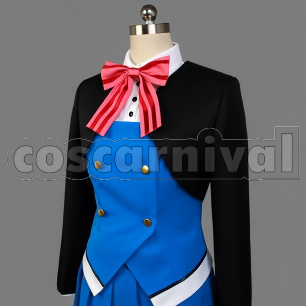 Shinobu Omiya cosplay costume from Kin-iro Mosaic, side view 5