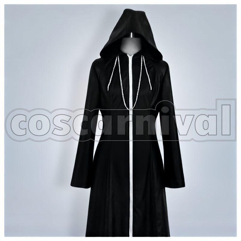 II Organization XIII Coat 01 Cosplay cosplay costume from Kingdom Hearts, front view 1