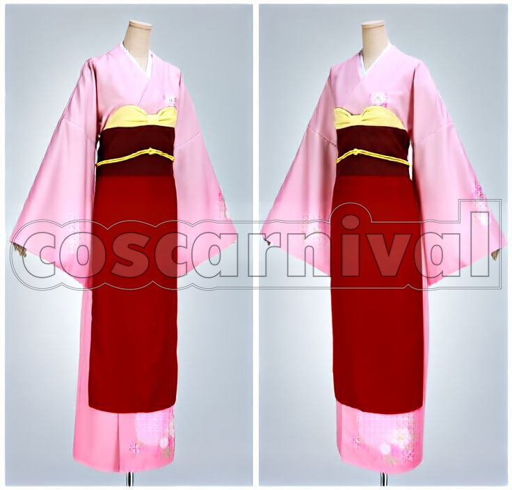 Yuzu Cosplay cosplay costume from Konohana Kitan, front view 2