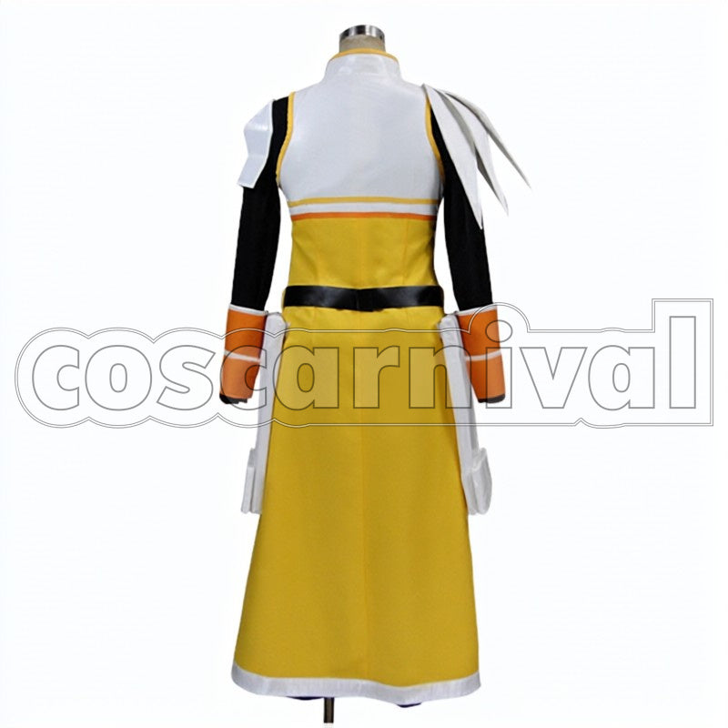 on This Wonderful World! Darkness cosplay costume from KonoSuba: God's Blessing, back view