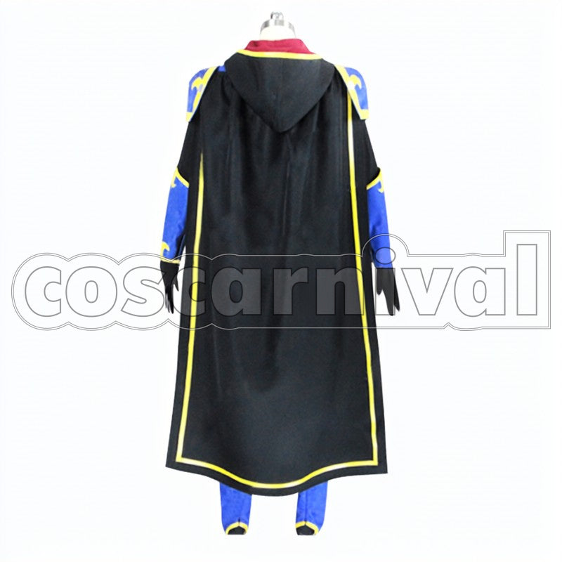 on This Wonderful World! Kyouya Mitsurugi cosplay costume from KonoSuba: God's Blessing, back view