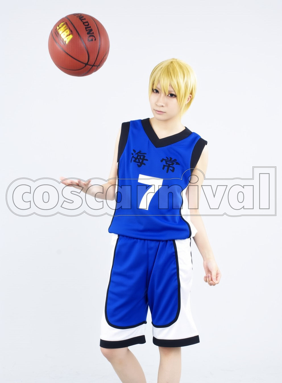 High Ryota Kise cosplay costume from Kuroko's Basketball Kaijo, front view 2