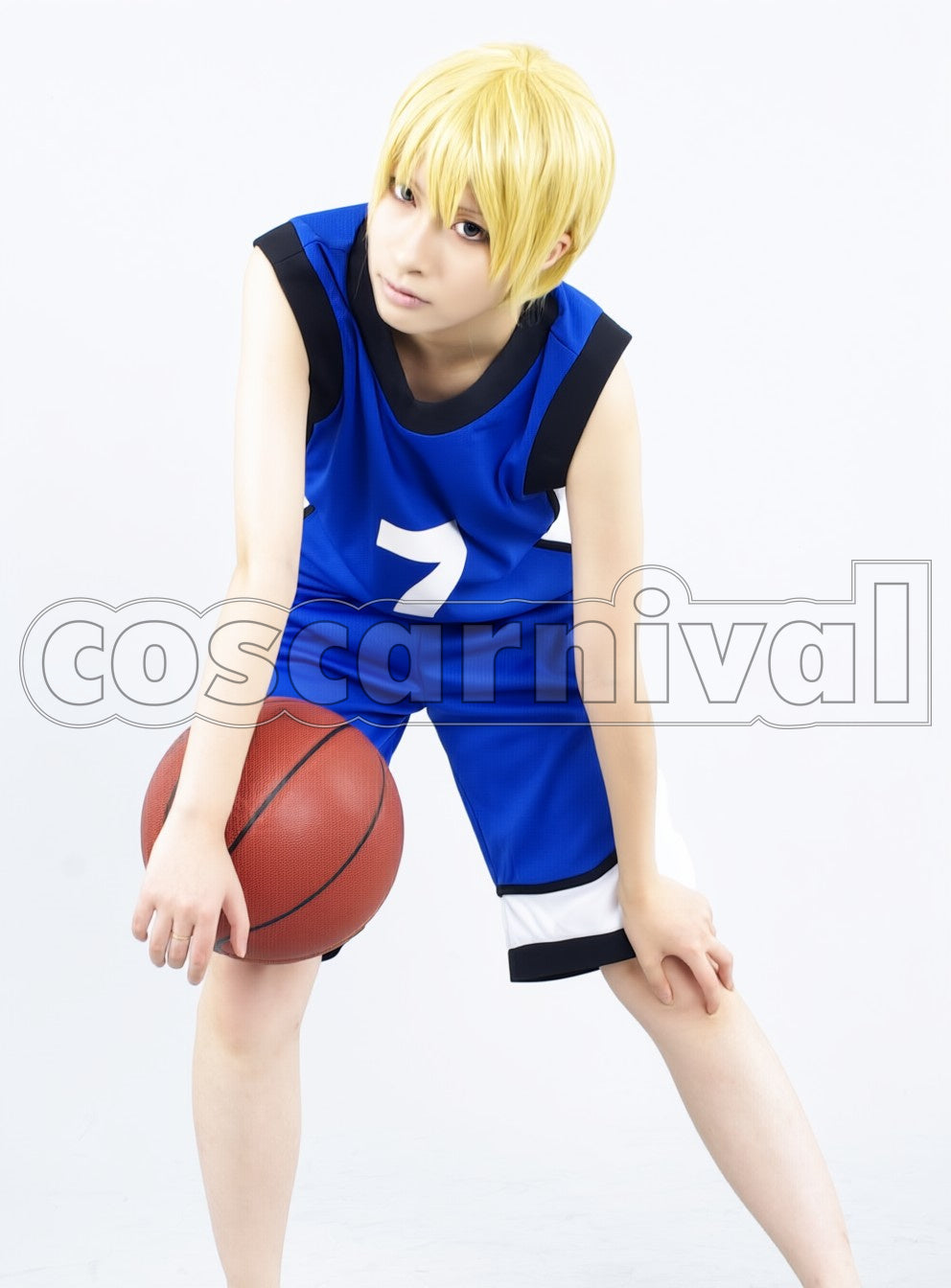 High Ryota Kise cosplay costume from Kuroko's Basketball Kaijo, front view 5