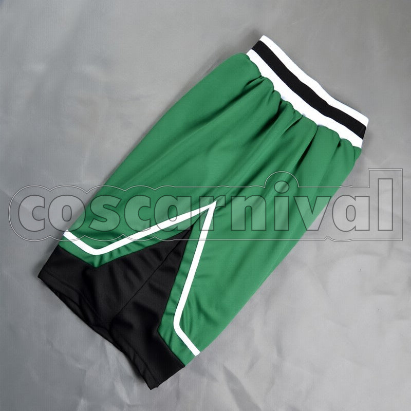 Daiichi High Makoto Hanamiya No. 4 cosplay costume from Kuroko's Basketball Kirisaki, side view
