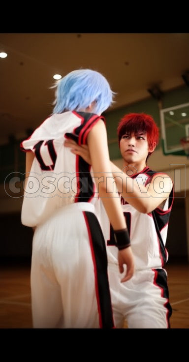 High Taiga Kagami cosplay costume from Kuroko's Basketball Seirin, back view 2