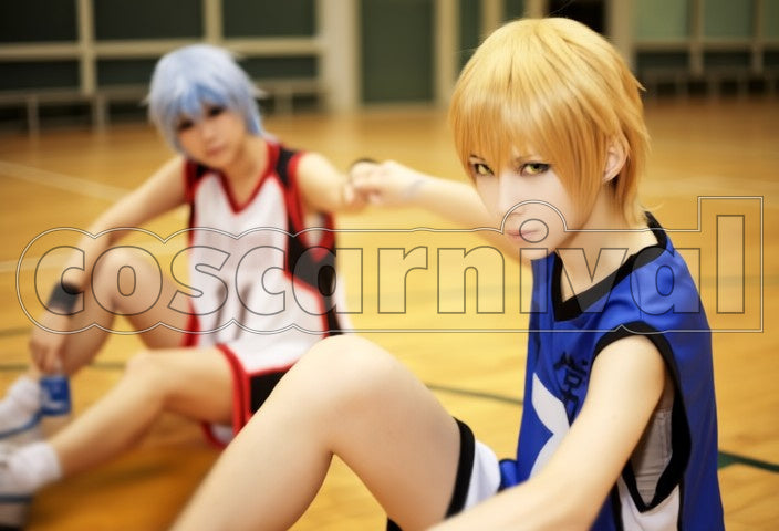 High Taiga Kagami cosplay costume from Kuroko's Basketball Seirin, front view 5