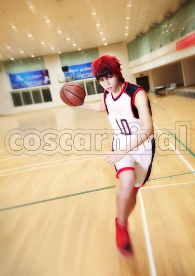 High Taiga Kagami cosplay costume from Kuroko's Basketball Seirin, front view