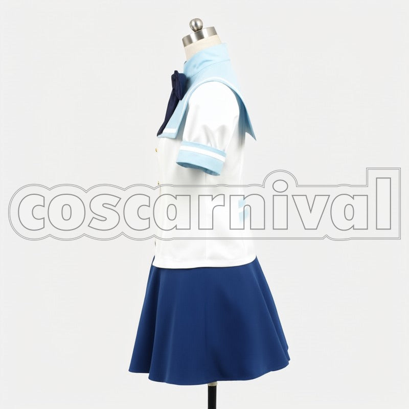3 Kanade Kohinata cosplay costume from La Corda d'Oro, side view
