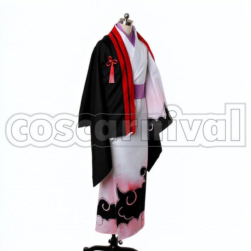 Clouds Kumo Family Tenka Kumo cosplay costume from Laughing Under the, side view