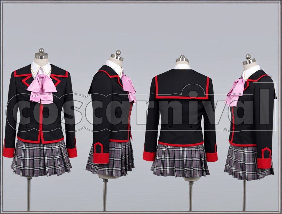 Natsume Haruka Saigusa Girls cosplay costume from Little Busters! Rin, front view