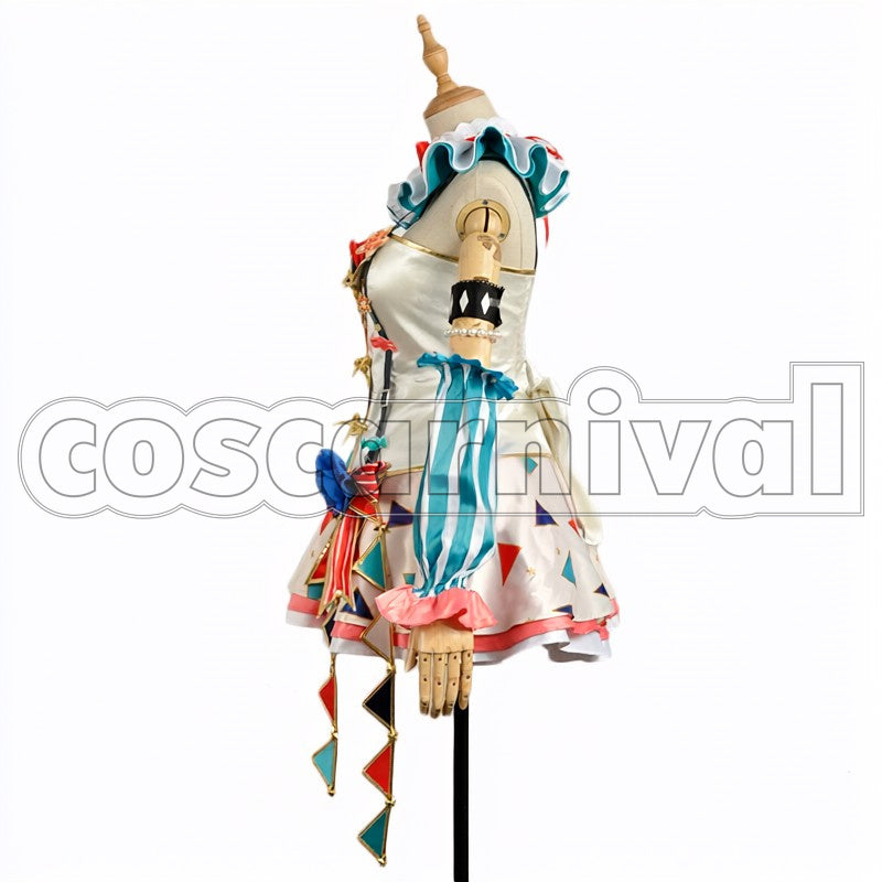 Troupe Awakened Nico Yazawa cosplay costume from Love Live! Circus, side view