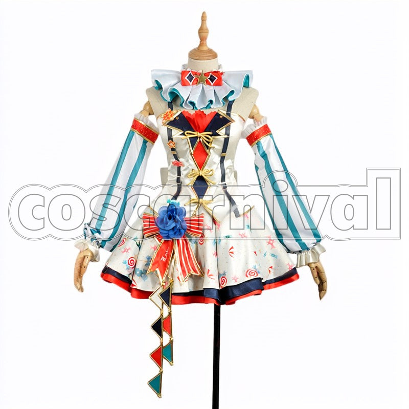 Umi Sonoda cosplay costume from Love Live!, front view