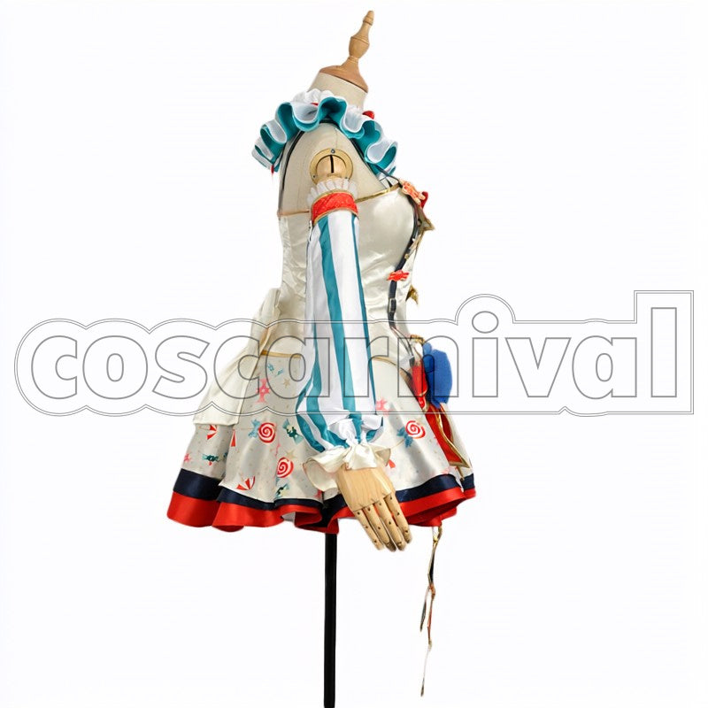 Troupe Awakened Umi Sonoda cosplay costume from Love Live! Circus, side view
