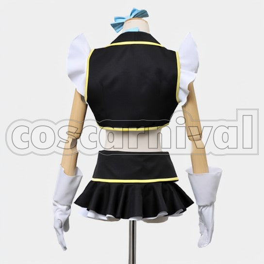 Ayase cosplay costume from Love Live! Eli, back view