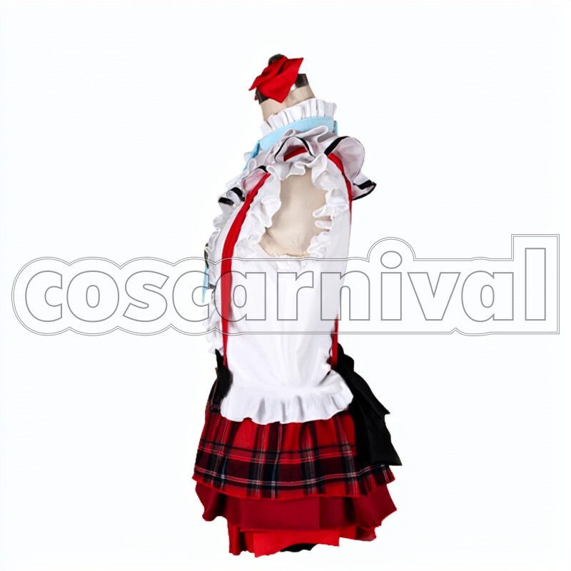 Ayase ayase eri cosplay costume from Love Live! Eli, side view