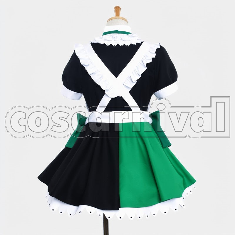 Mogyutto love de Sekkin Chuu! Kotori Minami cosplay costume from Love Live! Maid, back view