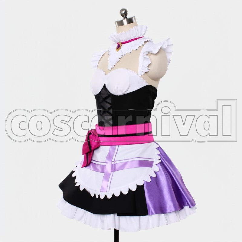 Mogyutto love de Sekkin Chuu! Nozomi Tojo cosplay costume from Love Live! Maid, front view 4