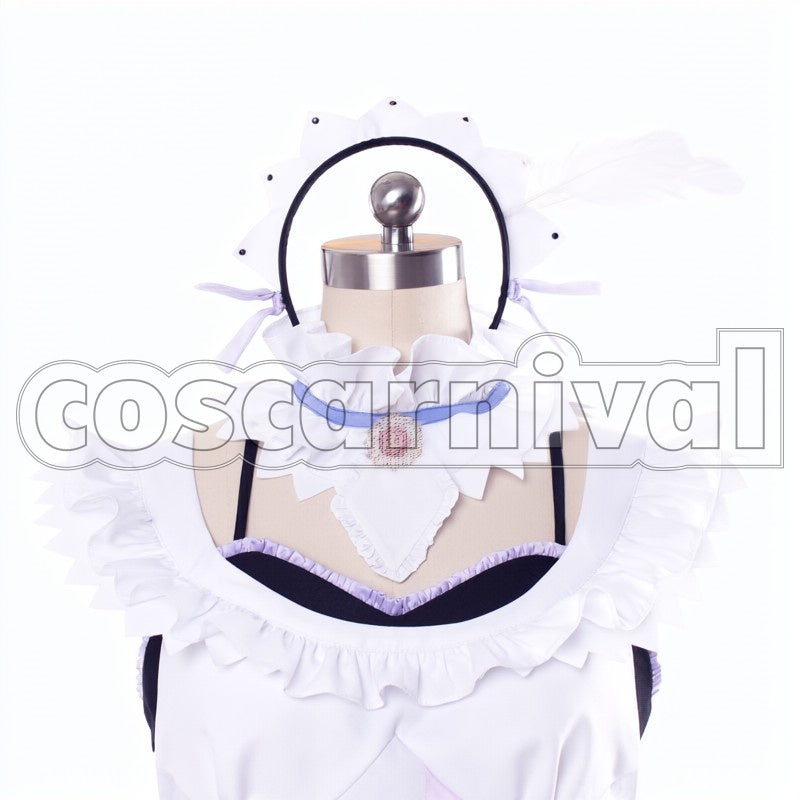 mogyutto love de Sekkin Chuu! Umi Sonoda cosplay costume from Love Live! Maid, detail-3