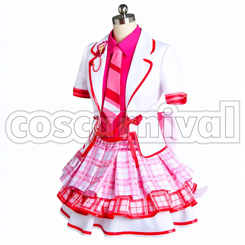 Nishikino School Idol Festival cosplay costume from Love Live! Maki, side view