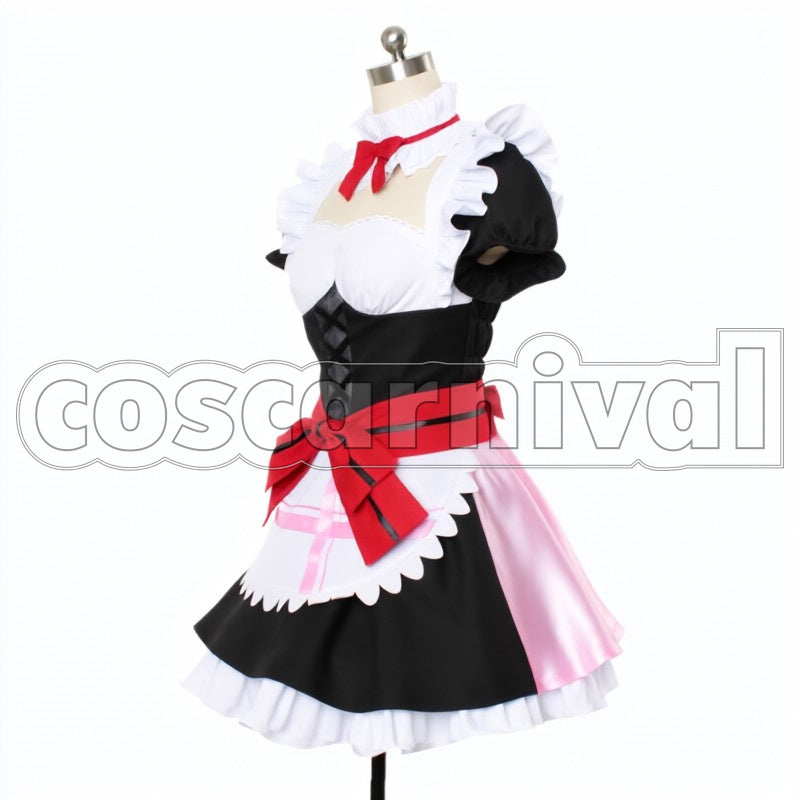 love de Sekkin Chuu! Nico Yazawa cosplay costume from Love Live! Mogyutto, front view 9