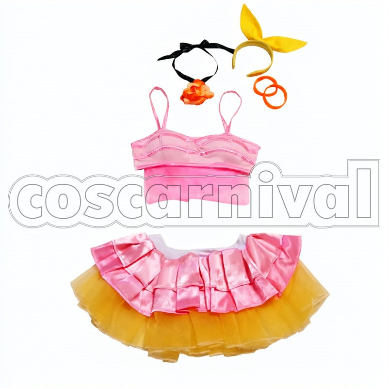 Egao de 1 2 Jump! Hanayo Koizumi cosplay costume from Love Live! Natsuiro, detail-1