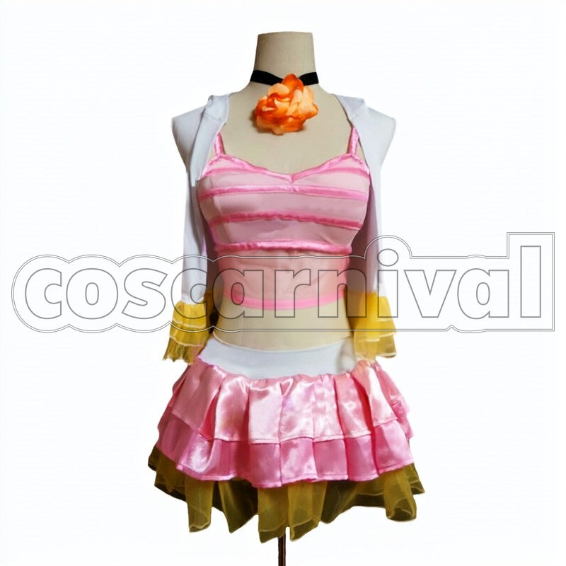 Hanayo Koizumi cosplay costume from Love Live!, front view