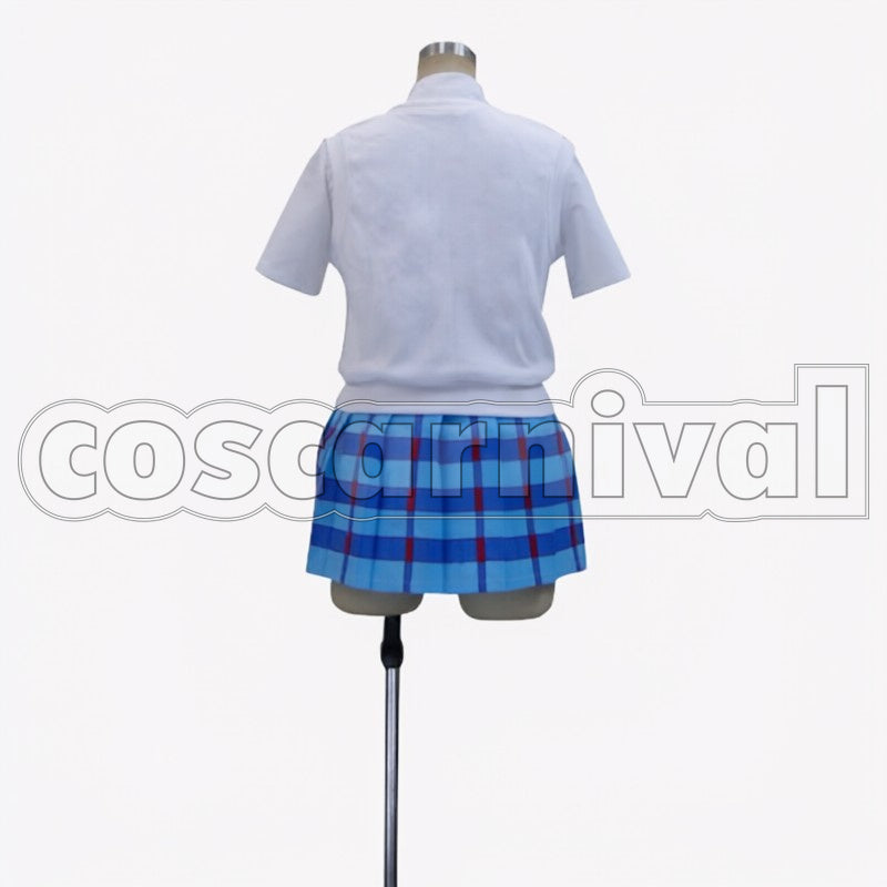 High School Summer School cosplay costume from Love Live! Otonokizaka, back view
